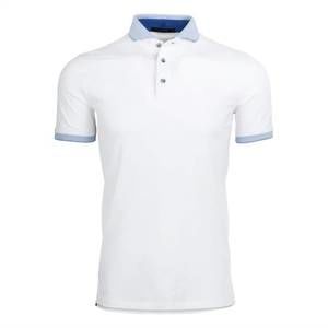 NEW GREYSON CLOTHIERS men's cherokee polo shirt in arctic white